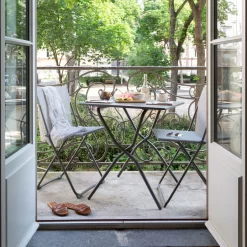 Lafuma Klappstuhl 'Chaise Balcony II', Terra, Ca. 83 X 44 X 48 Cm -Gartengeschäft 3910302715 Klappstuhl Chaise Balcony II Batyline terre 14 118641