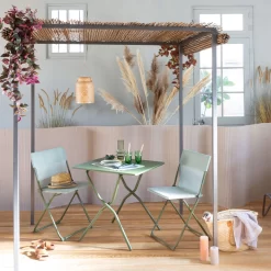 Lafuma Klappstuhl 'Chaise Balcony II', Moos, Ca. 83 X 44 X 48 Cm