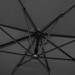 Schneider Sonnenschirm Rhodos Eco Twist, Ø 300 Cm -Gartengeschäft 3910502974 Sonnenschirm Rhodos eco TWIST ca.300cm rund anthrazit4 71313