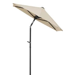 Balkonschirm Salerno Mezza, Mit Schutzhülle, Ca. 150 X 150 Cm, Natur -Gartengeschäft 3910503029 Balkonschirm Salerno mezzo ca150x150cm natur6 71351