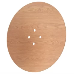 Doppler Dekorplatte Für Schirmständer Easy Move Switch, Eschenoptik, Ø 56 Cm