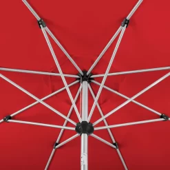 Mittelstockschirm 'Venedig', Ø Ca. 270 Cm -Gartengeschäft 3910503152 Sonnenschirm Venedig rot 2 90469