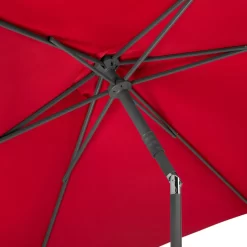 Mittelstockschirm 'Sevilla', Ø Ca. 270 Cm -Gartengeschäft 3910503155 Sonnenschirm Sevilla rot 2 90493