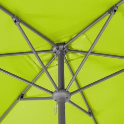 Mittelstockschirm 'Tunis', Ca. 270 X 150 Cm 16 Mittelstockschirm 'Tunis', Ca. 270 X 150 Cm -Gartengeschäft 3910503165 Sonnenschirm Tunis apfelgruen 3 90570