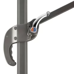 Pendelschirm 'Rhodos Junior', Ca 230 X 230 Cm -Gartengeschäft 3910503186 Sonnenschirm Rhodos Junior anthrazit 6 90604