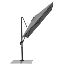 Pendelschirm 'Rhodos Junior', Ca 230 X 230 Cm -Gartengeschäft 3910503186 Sonnenschirm Rhodos Junior anthrazit 9 90601