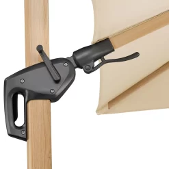 Sonnenschirm 'Rhodos Twist Woody', Natur, Ca. 300 X 300 Cm -Gartengeschäft 3910503265 Pendelschirm Rhodos Twist Woody natur 14 102965