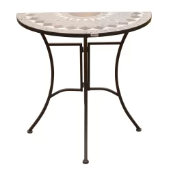 Siena Garden Anstelltisch, Como, Matt Schwarz, Ca. 71 X 70 X 35,5 Cm