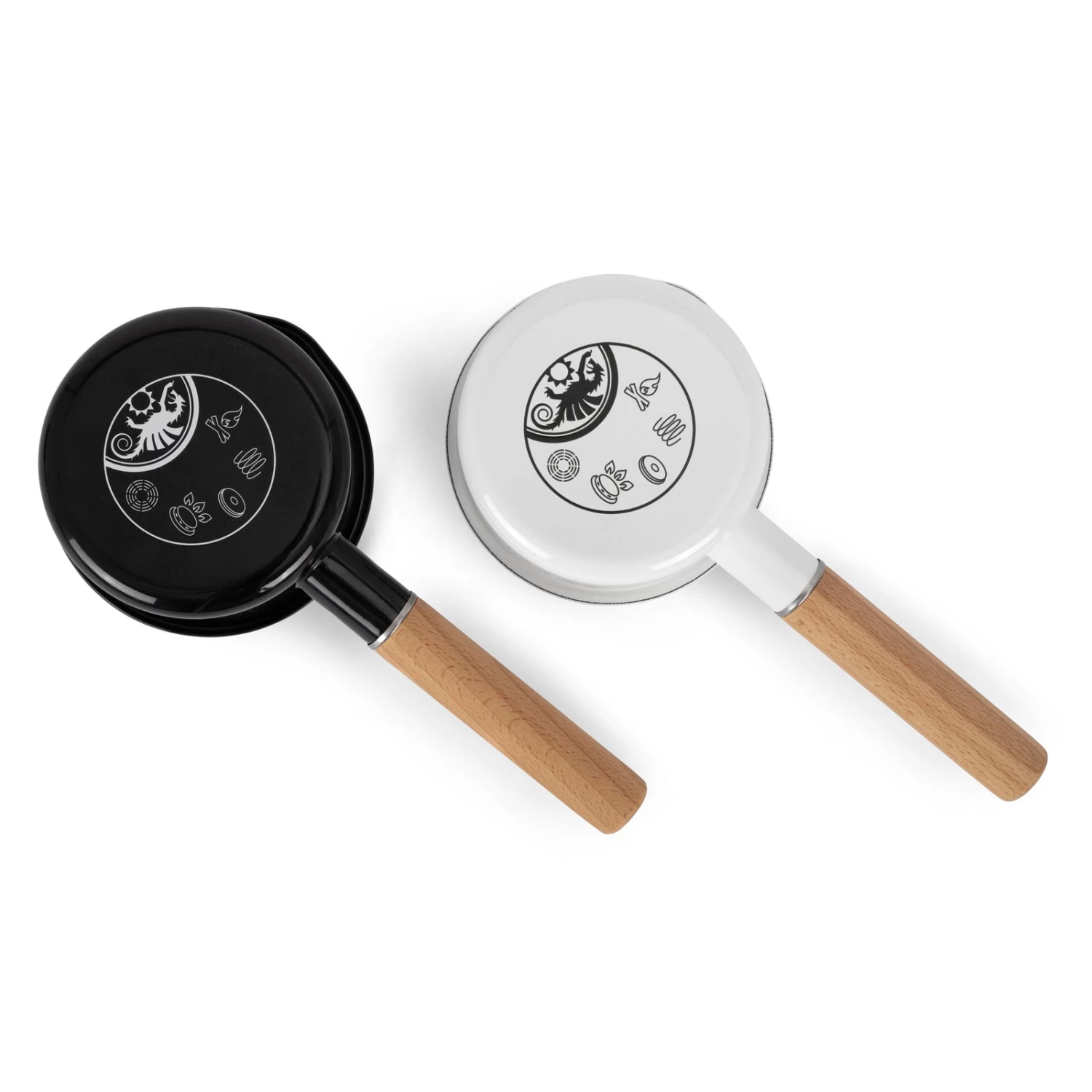 Petromax Stieltopf, Weiß, Edelstahl/Holz, Ca. 500 Ml 4 Petromax Stieltopf, Weiß, Edelstahl/Holz, Ca. 500 Ml – Bild 4