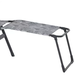 Fußteil 'Natura', Anthrazit, Grau, Ca. 49 X 86 X 47 Cm -Gartengeschäft 3930401039 Alu Fussteil Natura f Klappsessel 1 103810