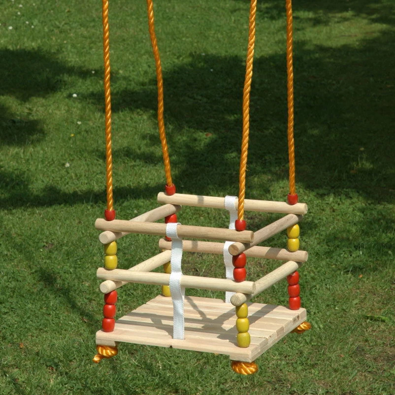 Gitterschaukel Holz 1 Gitterschaukel Holz
