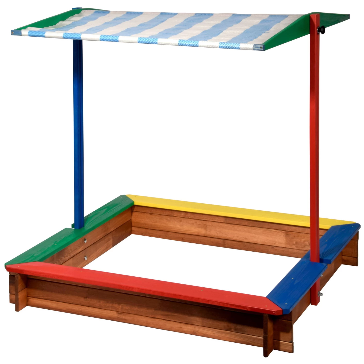 Sandkasten Inkl. Dach, Bunt, 120 X 120 X 120 Cm 2 Sandkasten Inkl. Dach, Bunt, 120 X 120 X 120 Cm – Bild 2