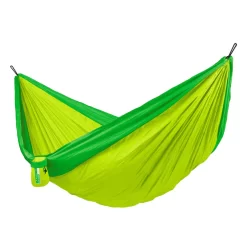 LA SIESTA Doppel-Reisehängematte Colibri 3.0, Palm, Bis 180 Kg, Reißfest, Leicht