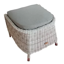 Kölle Hocker 'Colorado', Mixgrau, Alu, Polyrattan