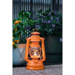 Feuerhand Sturmlaterne 'Baby Special 267', Orange, 26,5 X 13,5 X 15 Cm -Gartengeschäft 3990100185 feuerhand sturmlaterne 1 1 121551