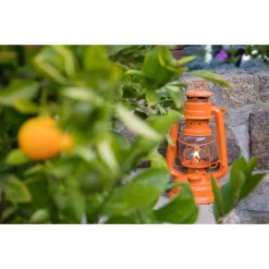 Feuerhand Sturmlaterne 'Baby Special 267', Orange, 26,5 X 13,5 X 15 Cm -Gartengeschäft 3990100185 feuerhand sturmlaterne 6 121553