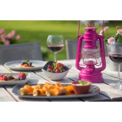 Feuerhand Sturmlaterne 'Baby Special 267', Magenta, 26,5 X 13,5 X 15 Cm -Gartengeschäft 3990100186 feuerhand sturmlaterne 2 121558