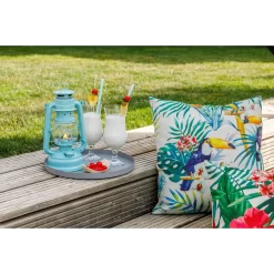 Feuerhand Sturmlaterne 'Baby Special 267', Grün, 26,5 X 13,5 X 15 Cm -Gartengeschäft 3990100188 feuerhand sturmlaterne 7 121578