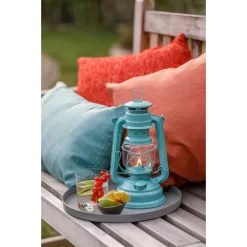 Feuerhand Sturmlaterne 'Baby Special 267', Grün, 26,5 X 13,5 X 15 Cm -Gartengeschäft 3990100188 feuerhand sturmlaterne 8 121579