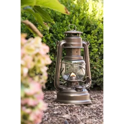 Feuerhand Sturmlaterne 'Baby Special 267', Bronze, 26,5 X 13,5 X 15 Cm -Gartengeschäft 3990100191 feuerhand sturmlaterne 3 121593