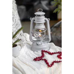 Feuerhand Sturmlaterne 'Baby Special 276', Nordic Grey, 26,5 X 13,5 X 15 Cm -Gartengeschäft 3990100196 feuerhand sturmlaterne 2 121827