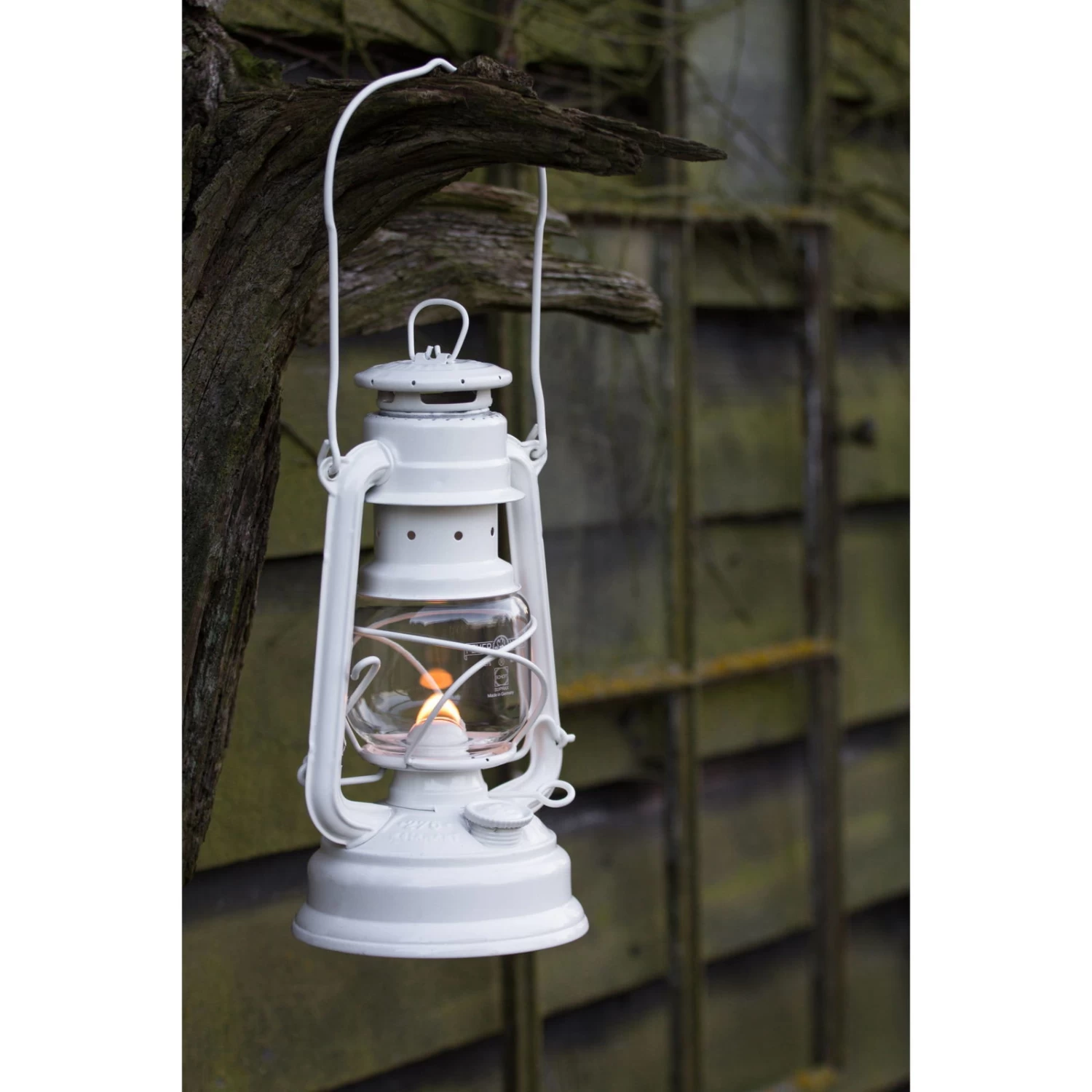 Feuerhand Sturmlaterne 'Baby Special 276', Reinweiß, 26,5 X 13,5 X 15 Cm 2 Feuerhand Sturmlaterne 'Baby Special 276', Reinweiß, 26,5 X 13,5 X 15 Cm – Bild 2